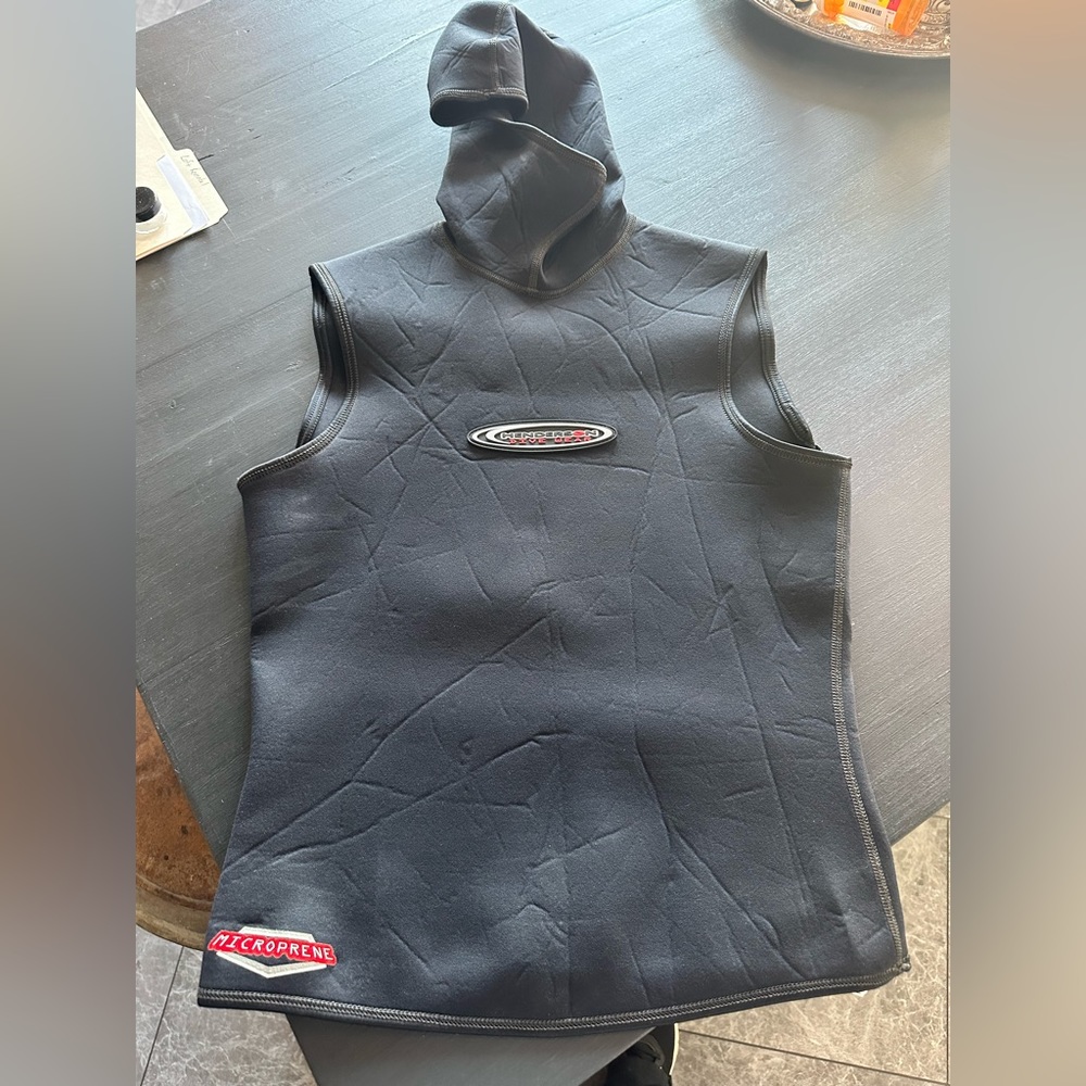 Wetsuit hooded vest